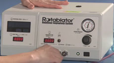 Peripheral Rotablator Set-up Video.